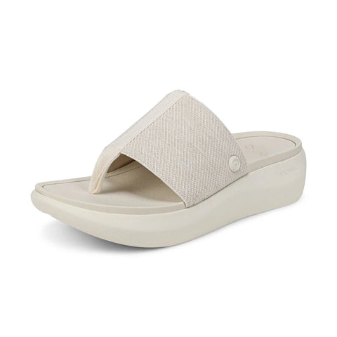 Beach Aqua Platform Toe Post Sandal