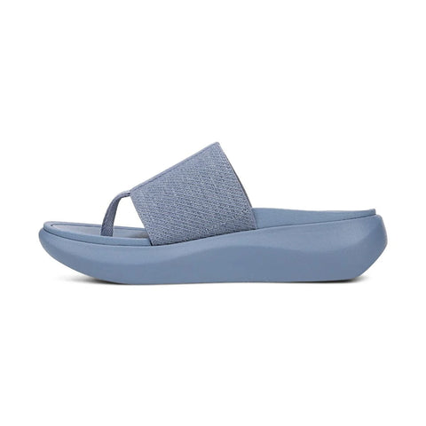 Beach Aqua Platform Toe Post Sandal