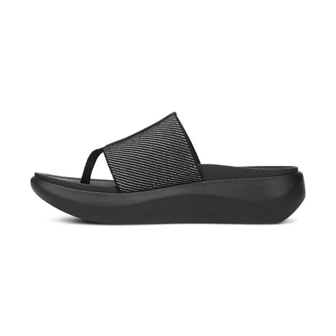 Beach Aqua Platform Toe Post Sandal
