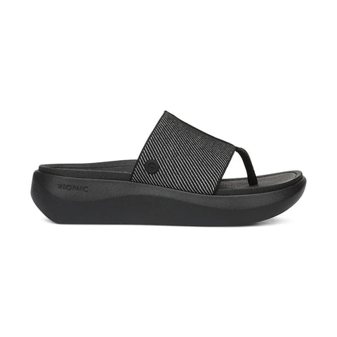 Beach Aqua Platform Toe Post Sandal
