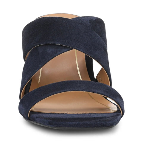 Merlot Heeled Slide Sandal