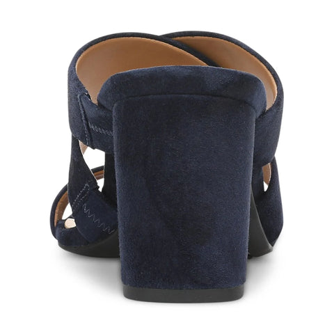 Merlot Heeled Slide Sandal