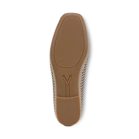 Orinda Perf Square Toe Ballet Flat