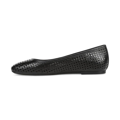 Orinda Perf Square Toe Ballet Flat