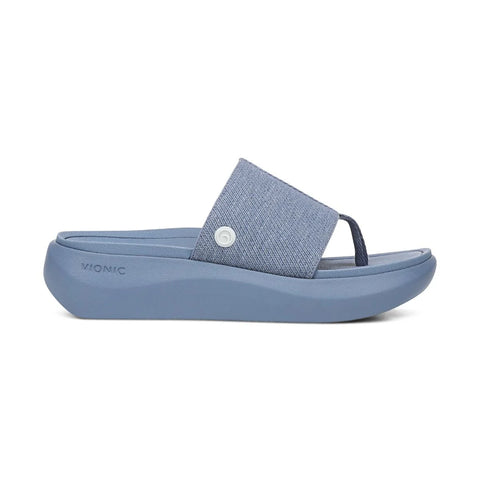 Beach Aqua Platform Toe Post Sandal
