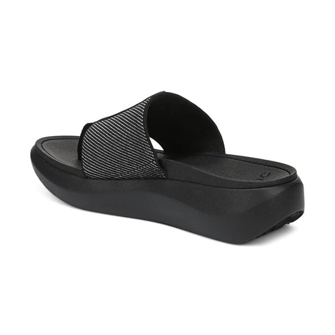 Beach Aqua Platform Toe Post Sandal