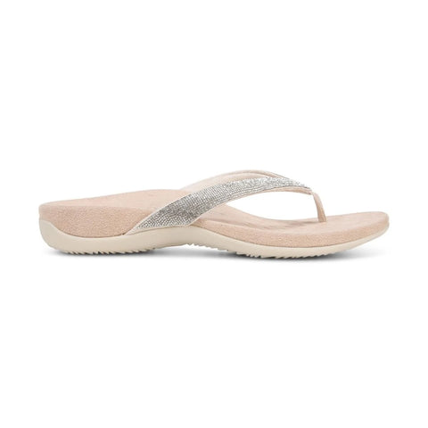 Dillon Shine Toe Post Sandal