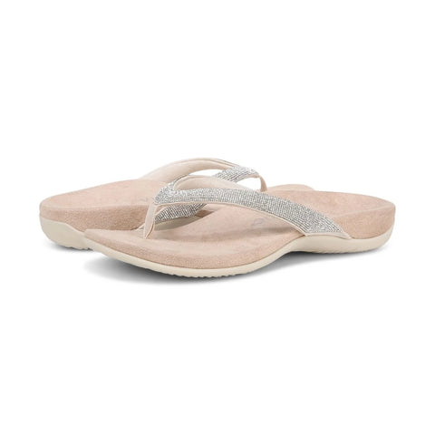 Dillon Shine Toe Post Sandal