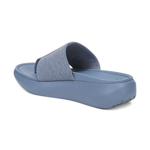 Beach Aqua Platform Toe Post Sandal