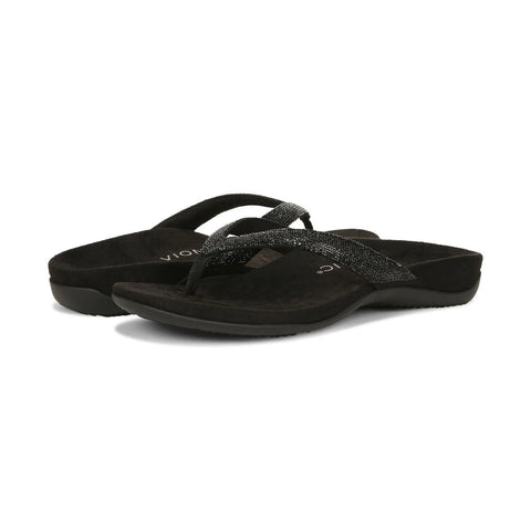 Dillon Shine Toe Post Sandal