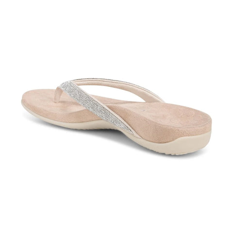 Dillon Shine Toe Post Sandal