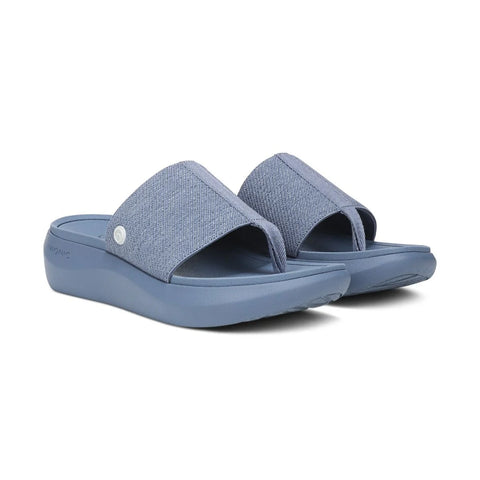 Beach Aqua Platform Toe Post Sandal