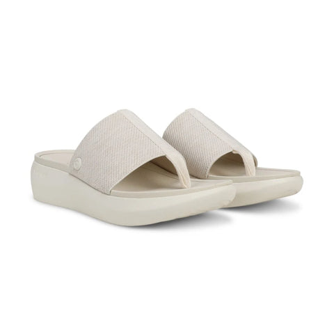 Beach Aqua Platform Toe Post Sandal