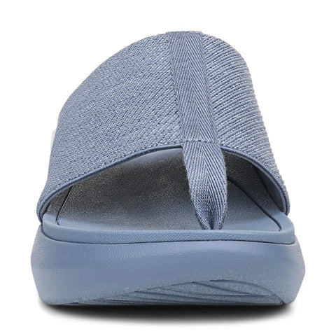 Beach Aqua Platform Toe Post Sandal