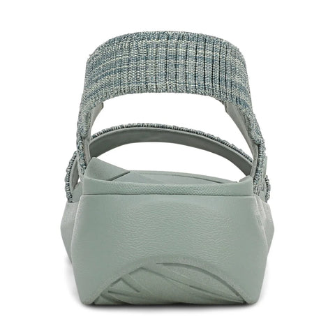 Beach Sky Platform Slingback Sandal