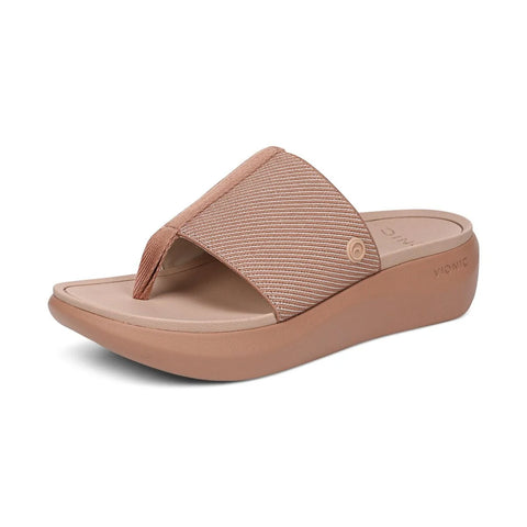 Beach Aqua Platform Toe Post Sandal