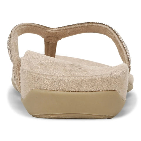Dillon Shine Toe Post Sandal