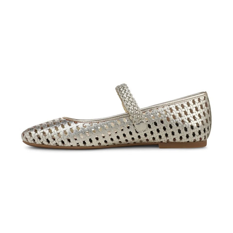 Alameda Woven Mary Jane Flat
