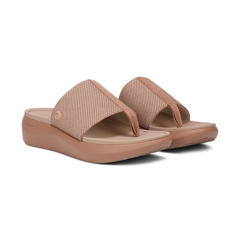 Beach Aqua Platform Toe Post Sandal